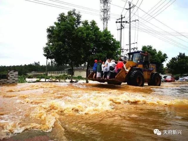 暴雨再袭——他们风雨无阻,奋力捍卫新兴的“岁月静好”