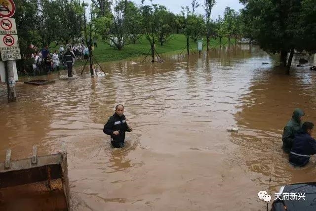 暴雨再袭——他们风雨无阻,奋力捍卫新兴的“岁月静好”