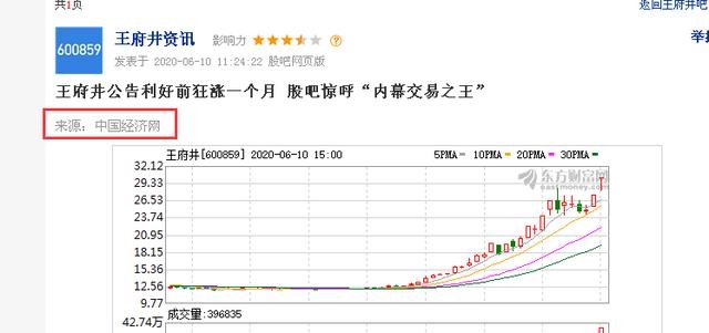 王府井股价暴涨138%!刚刚,有人实名举报:内幕交易