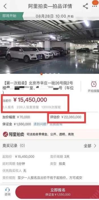 图片来自阿里法拍 图片来自阿里法拍